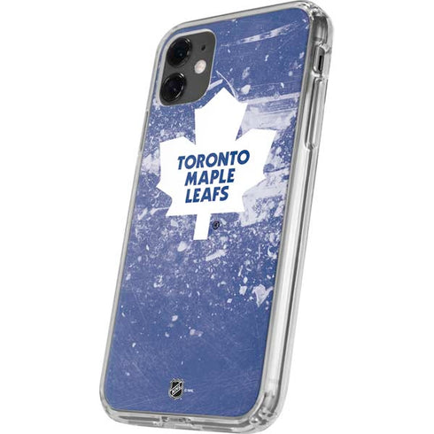 NHL Toronto Maple Leafs Frozen iPhone 11 Clear Case