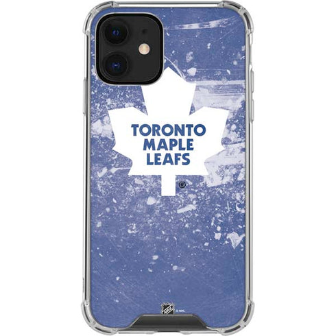 NHL Toronto Maple Leafs Frozen iPhone 12 Clear Case