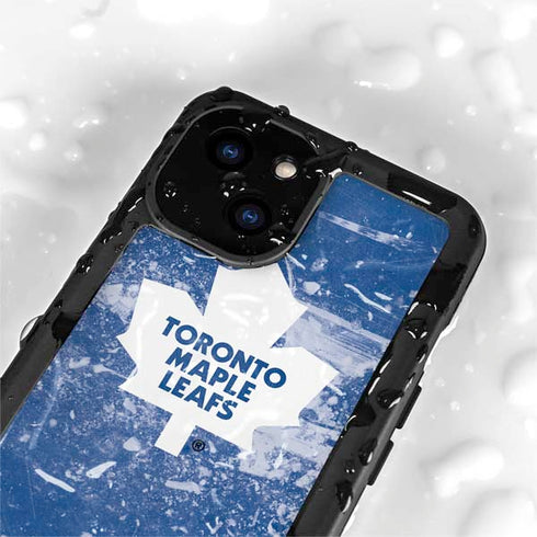 NHL Toronto Maple Leafs Frozen iPhone 13 Mini Waterproof Case