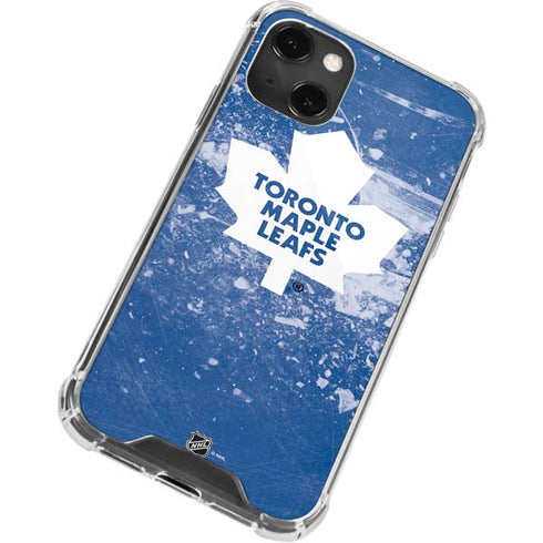 NHL Toronto Maple Leafs Frozen iPhone 14 Plus Clear Case