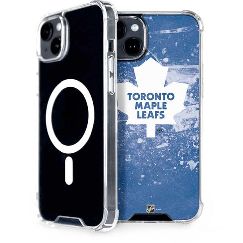 NHL Toronto Maple Leafs Frozen iPhone 15 Plus MagSafe Case