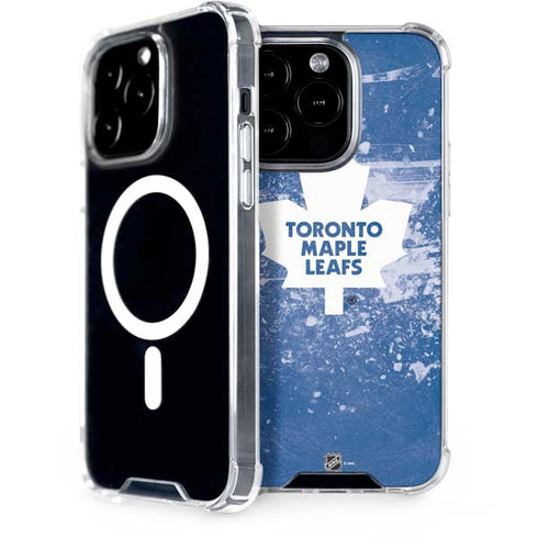 NHL Toronto Maple Leafs Frozen iPhone 15 Pro MagSafe Case