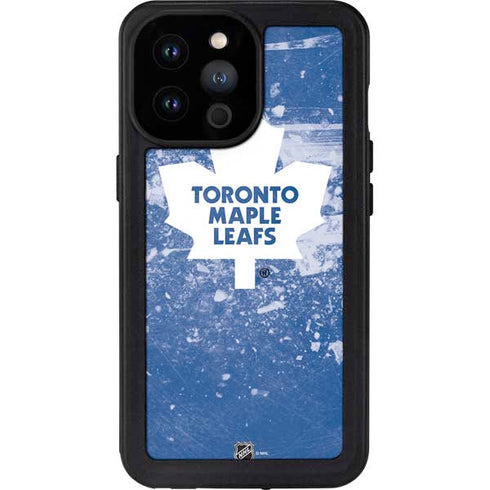 NHL Toronto Maple Leafs Frozen iPhone 14 Pro Max Waterproof Case