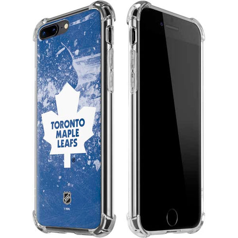 NHL Toronto Maple Leafs Frozen iPhone 7/8 Plus Clear Case
