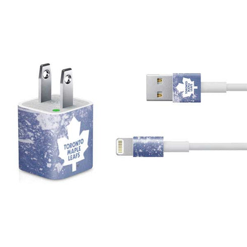 NHL Toronto Maple Leafs Frozen iPhone Charger (5W USB) Skin