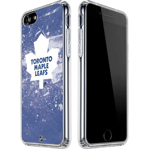 NHL Toronto Maple Leafs Frozen iPhone SE (2nd & 3rd Gen) Clear Case