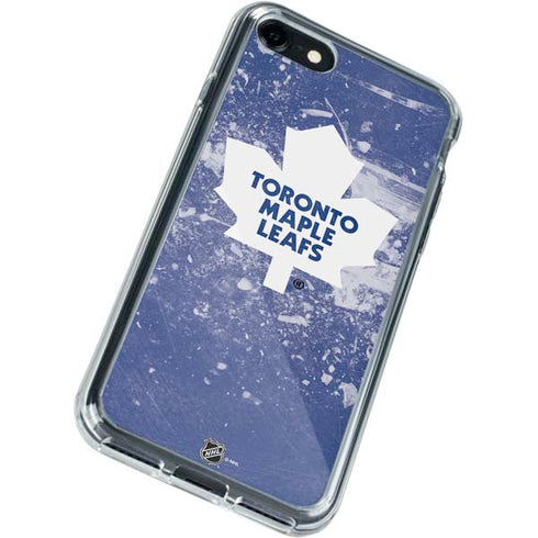 NHL Toronto Maple Leafs Frozen iPhone SE (2nd & 3rd Gen) Clear Case
