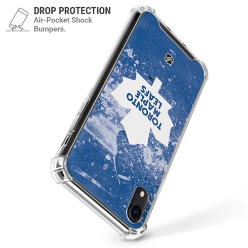 NHL Toronto Maple Leafs Frozen iPhone XR Clear Case