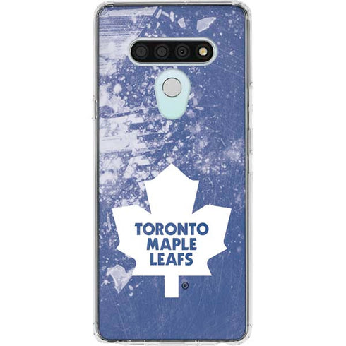 NHL Toronto Maple Leafs Frozen LG Stylo 6 Clear Case