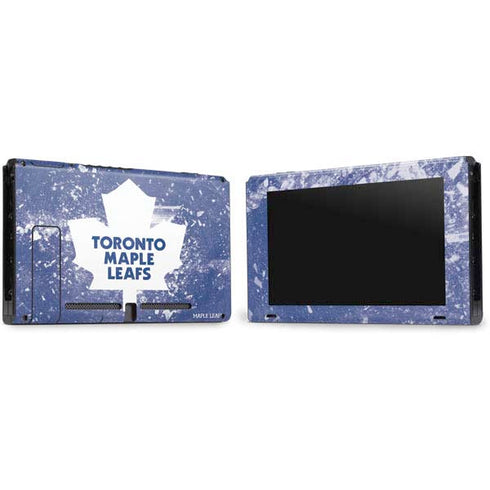 NHL Toronto Maple Leafs Frozen Nintendo Switch Bundle Skin