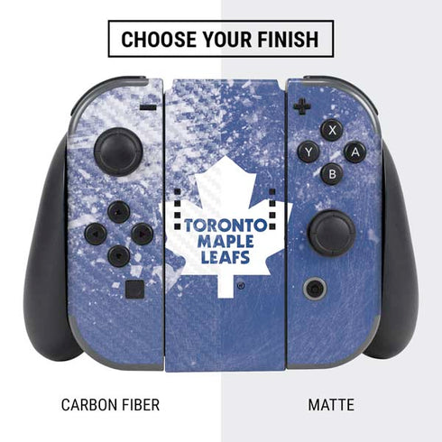 NHL Toronto Maple Leafs Frozen Nintendo Switch Bundle Skin
