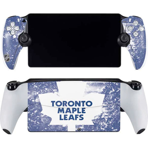 NHL Toronto Maple Leafs Frozen PlayStation Portal Remote Player Skin