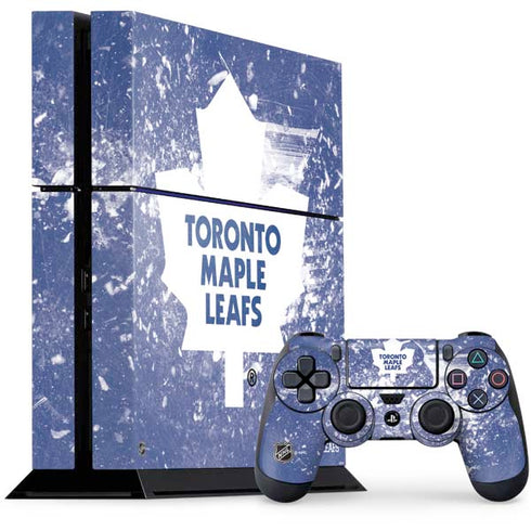 NHL Toronto Maple Leafs Frozen PS4 Console and Controller Bundle Skin