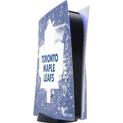 NHL Toronto Maple Leafs Frozen PS5 Console Skin