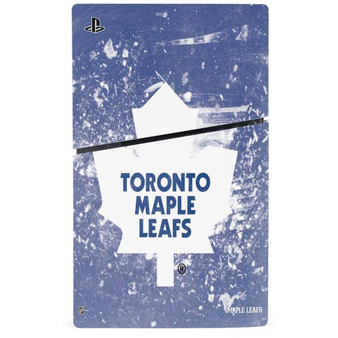 NHL Toronto Maple Leafs Frozen PS5 Slim Disk Bundle Skin