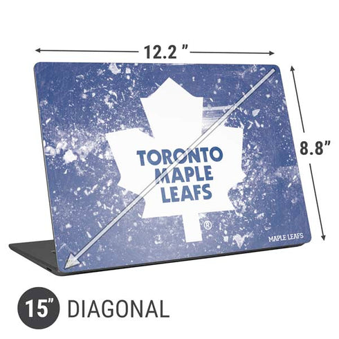 NHL Toronto Maple Leafs Frozen Universal Laptop 15in (12.2 x 8.8in) Skin