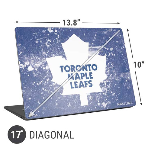 NHL Toronto Maple Leafs Frozen Universal Laptop 17in (13.8 x 10in) Skin