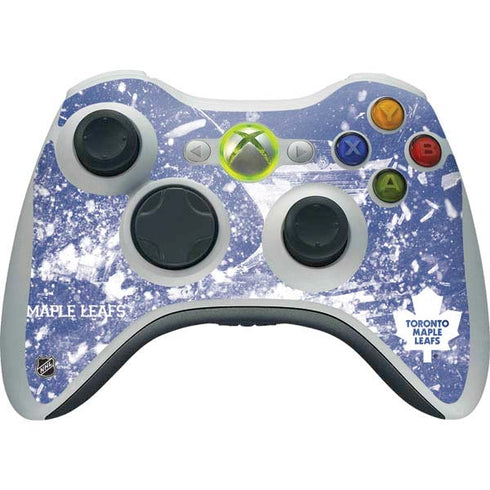 NHL Toronto Maple Leafs Frozen Xbox 360 Wireless Controller Skin