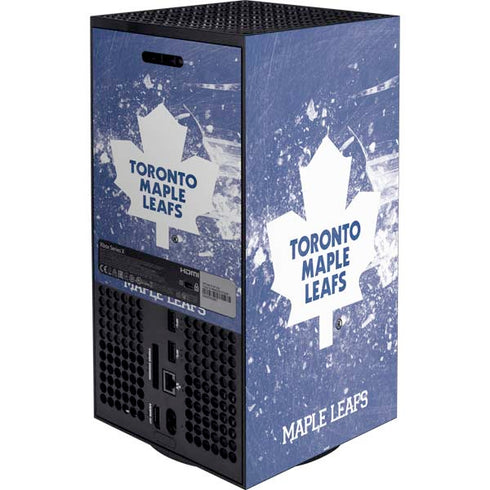NHL Toronto Maple Leafs Frozen Xbox Series X Bundle Skin