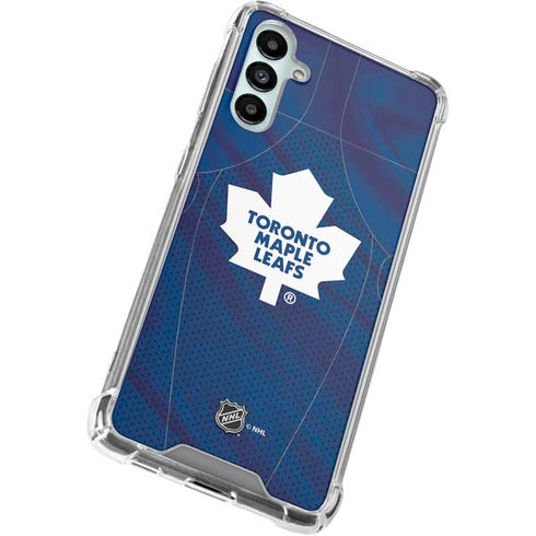 NHL Toronto Maple Leafs Home Jersey Galaxy A15 5G Clear Case