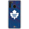 NHL Toronto Maple Leafs Home Jersey Galaxy A21 Clear Case