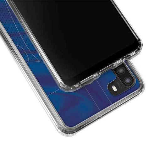 NHL Toronto Maple Leafs Home Jersey Galaxy A21 Clear Case