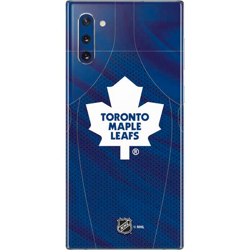 NHL Toronto Maple Leafs Home Jersey Galaxy Note 10 Skin