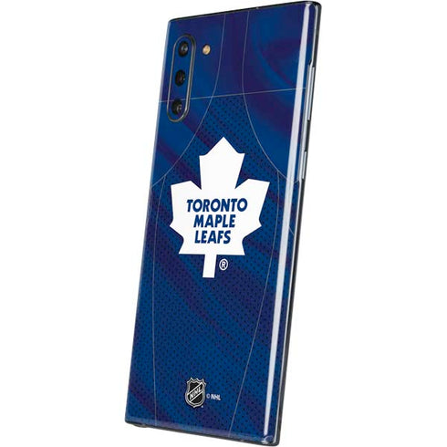 NHL Toronto Maple Leafs Home Jersey Galaxy Note 10 Skin