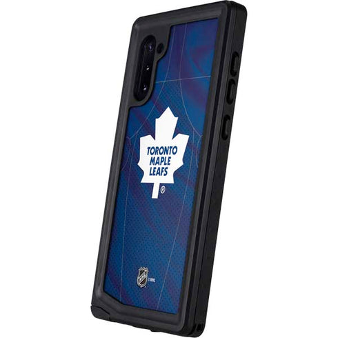 NHL Toronto Maple Leafs Home Jersey Galaxy Note 10 Waterproof Case