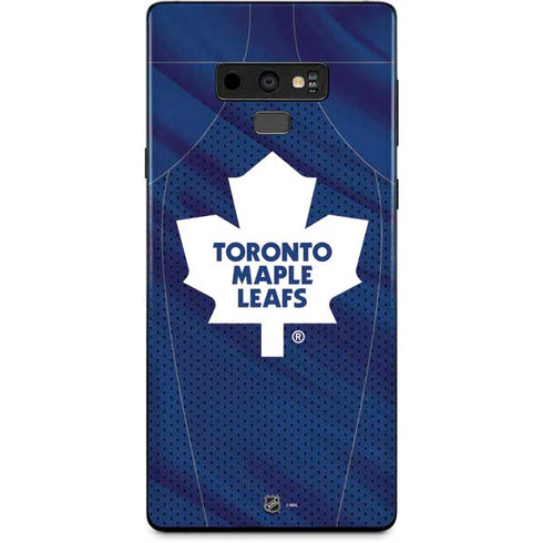 NHL Toronto Maple Leafs Home Jersey Galaxy Note 9 Skin