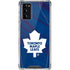 NHL Toronto Maple Leafs Home Jersey Galaxy Note20 5G Clear Case