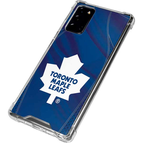 NHL Toronto Maple Leafs Home Jersey Galaxy Note20 5G Clear Case