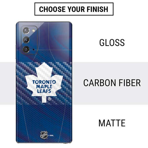 NHL Toronto Maple Leafs Home Jersey Galaxy Note20 5G Skin