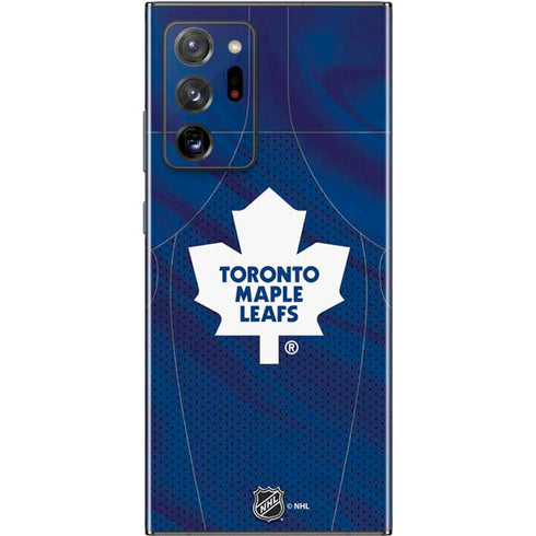 NHL Toronto Maple Leafs Home Jersey Galaxy Note20 Ultra 5G Skin