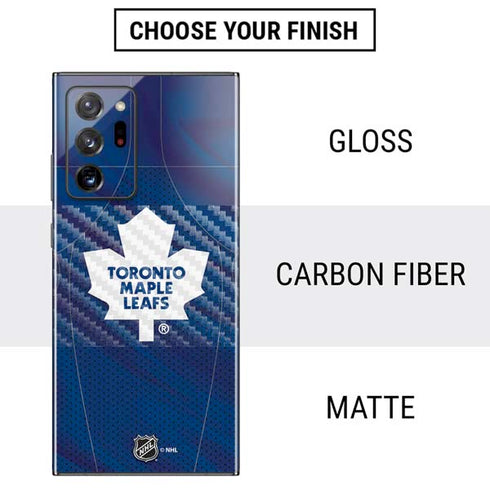 NHL Toronto Maple Leafs Home Jersey Galaxy Note20 Ultra 5G Skin