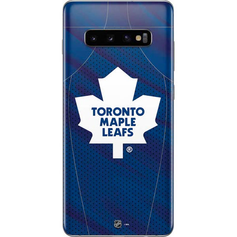 NHL Toronto Maple Leafs Home Jersey Galaxy S10 Plus Skin