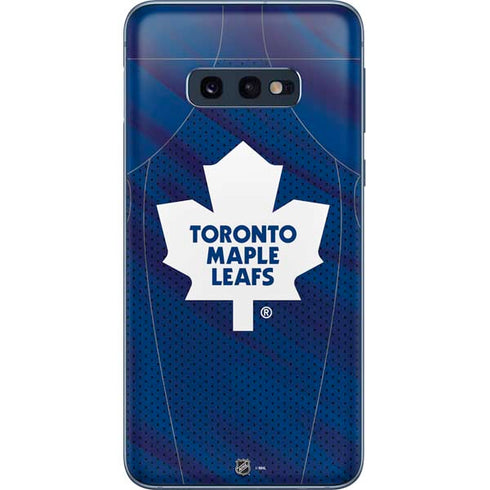 NHL Toronto Maple Leafs Home Jersey Galaxy S10e Skin