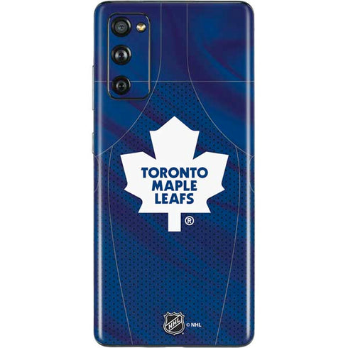 NHL Toronto Maple Leafs Home Jersey Galaxy S20 Fan Edition Skin