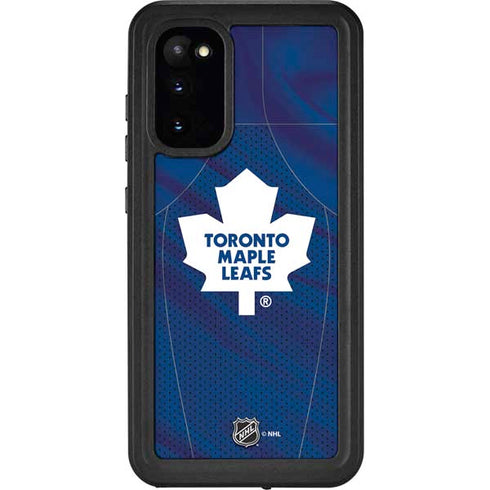 NHL Toronto Maple Leafs Home Jersey Galaxy S20 Waterproof Case