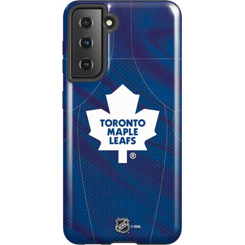 NHL Toronto Maple Leafs Home Jersey Galaxy S21 5G Pro Case