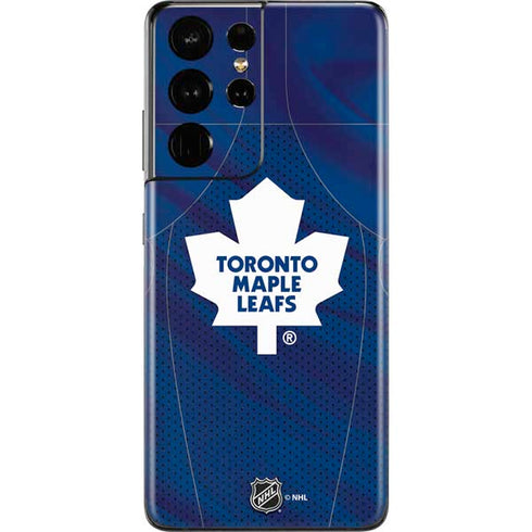 NHL Toronto Maple Leafs Home Jersey Galaxy S21 Ultra 5G Skin