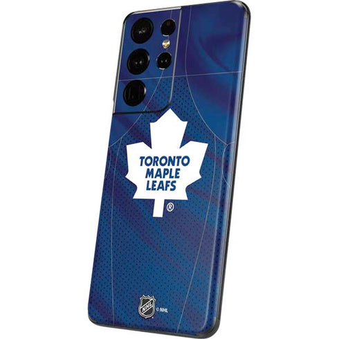 NHL Toronto Maple Leafs Home Jersey Galaxy S21 Ultra 5G Skin