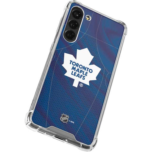 NHL Toronto Maple Leafs Home Jersey Galaxy S23 Plus Clear Case