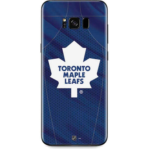 NHL Toronto Maple Leafs Home Jersey Galaxy S8 Plus Skin