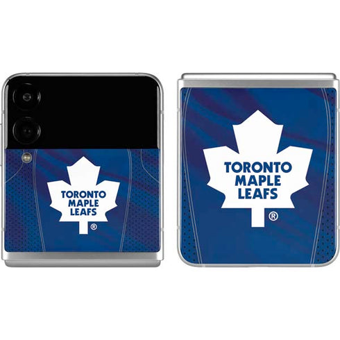 NHL Toronto Maple Leafs Home Jersey Galaxy Z Flip4 5G Skin
