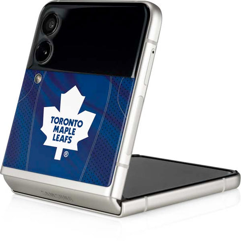 NHL Toronto Maple Leafs Home Jersey Galaxy Z Flip4 5G Skin
