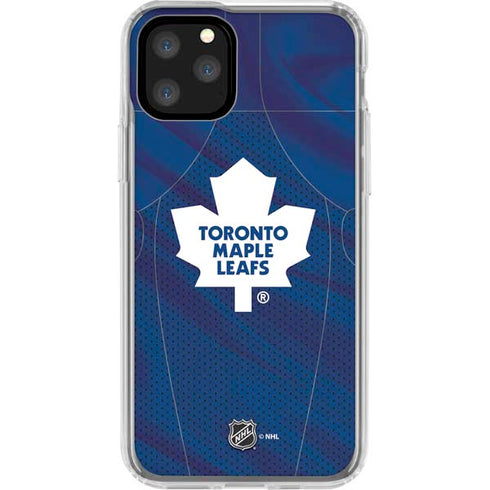 NHL Toronto Maple Leafs Home Jersey iPhone 11 Pro Clear Case