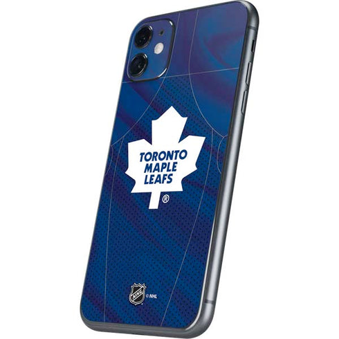 NHL Toronto Maple Leafs Home Jersey iPhone 11 Skin