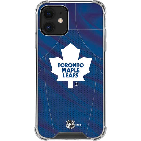 NHL Toronto Maple Leafs Home Jersey iPhone 12 Clear Case