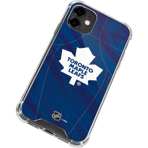 NHL Toronto Maple Leafs Home Jersey iPhone 12 Mini Clear Case